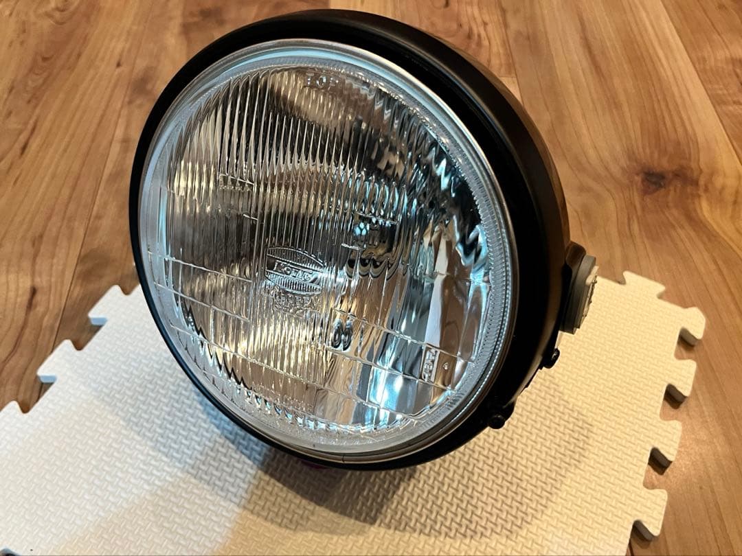 bmx　デイトナ バイク用 ヘッドライト H4バルブ レンズ径φ153