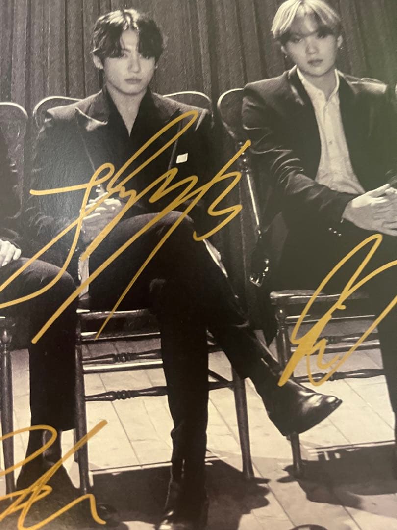 BTS MAP OF THE SOUL 7 サイン入りポスター