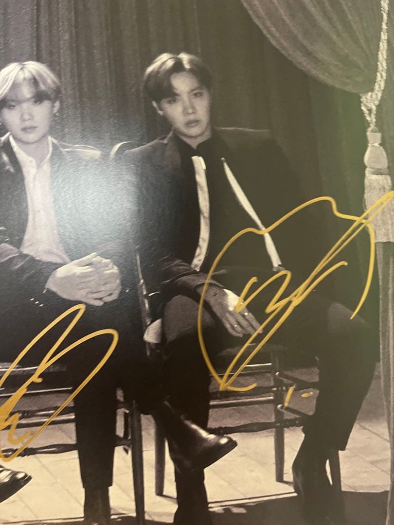 BTS MAP OF THE SOUL 7 サイン入りポスター