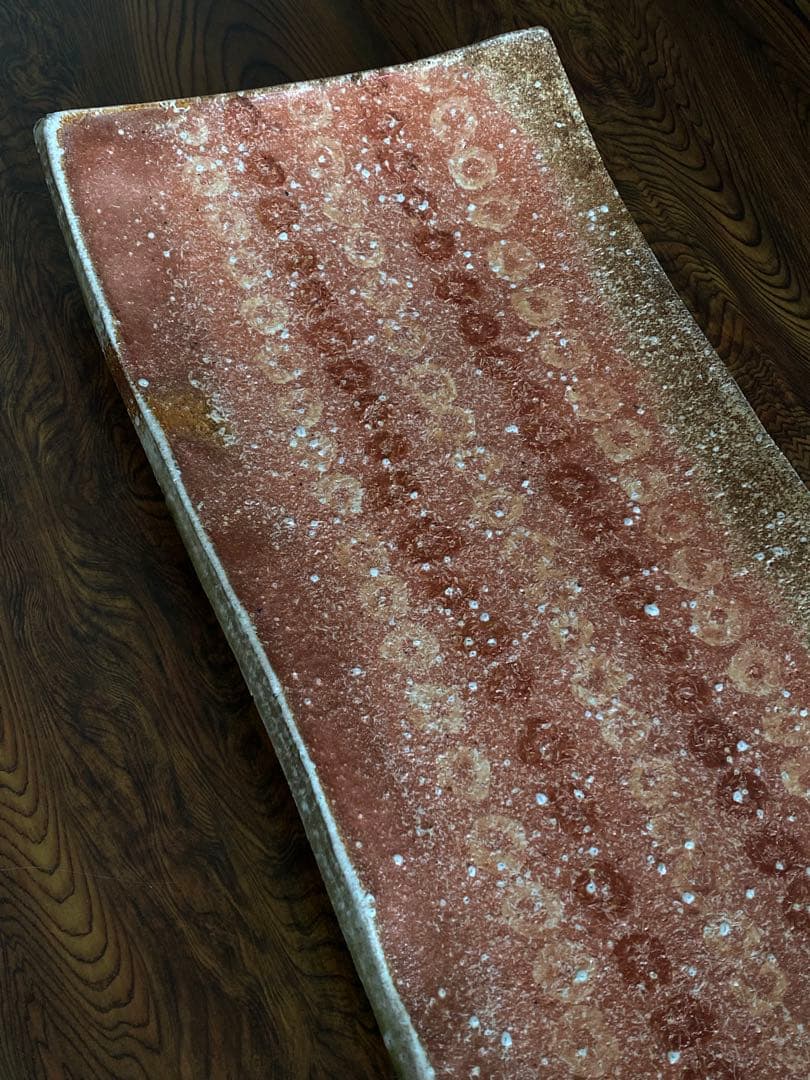 信楽焼 Shigaraki 特大皿 2枚組 井村侊生 P06