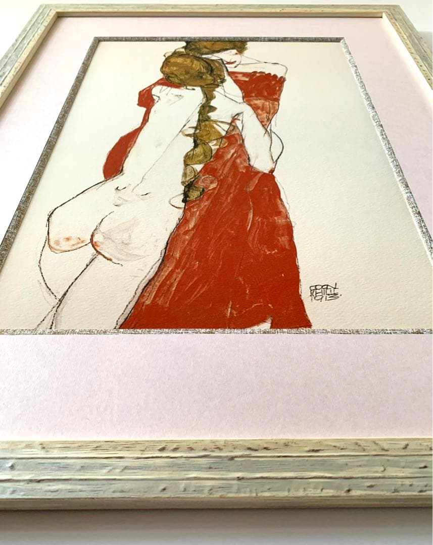 エゴンシーレ 絵画 （中サイズ）