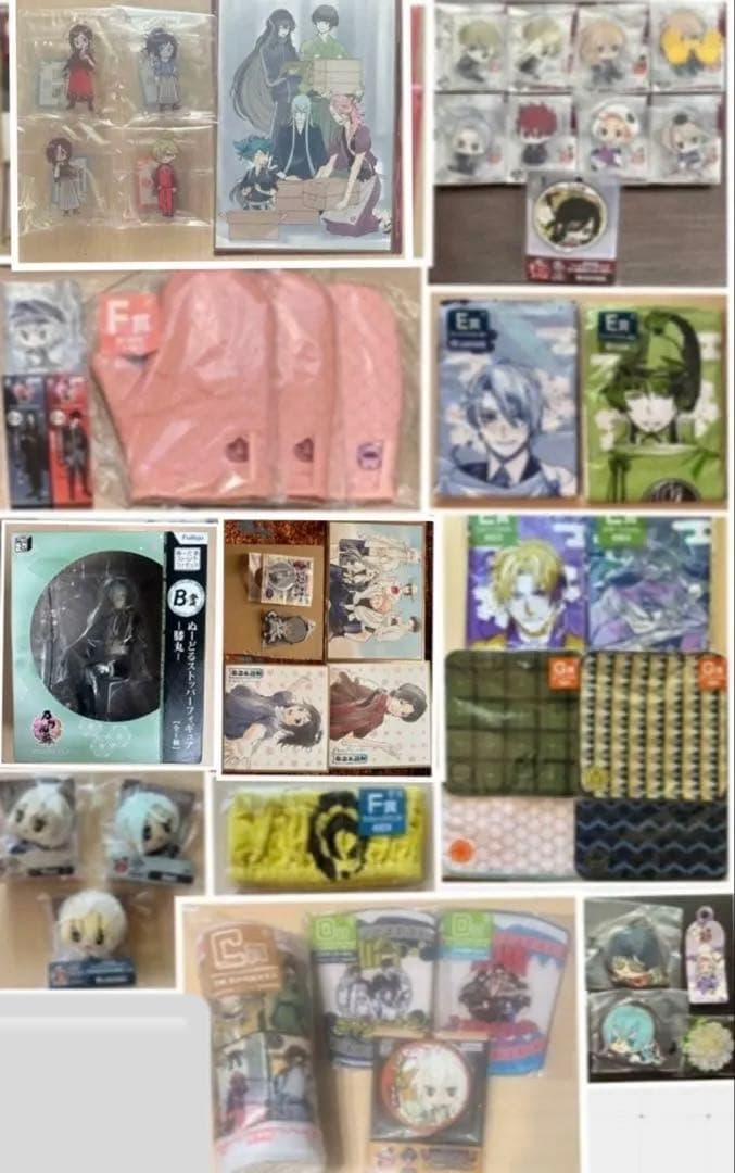 刀剣乱舞 とうらぶ みんくじ 膝丸フィギュアなど グッズまとめ売り