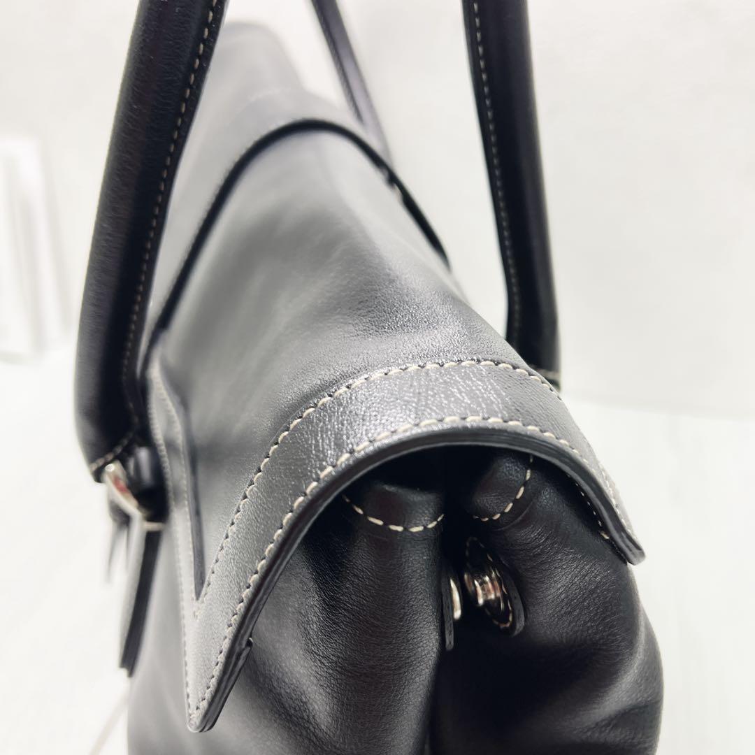 COACH ハンドバッグ　ステッチ ベルト ソーホー レザー 金具 肩掛け