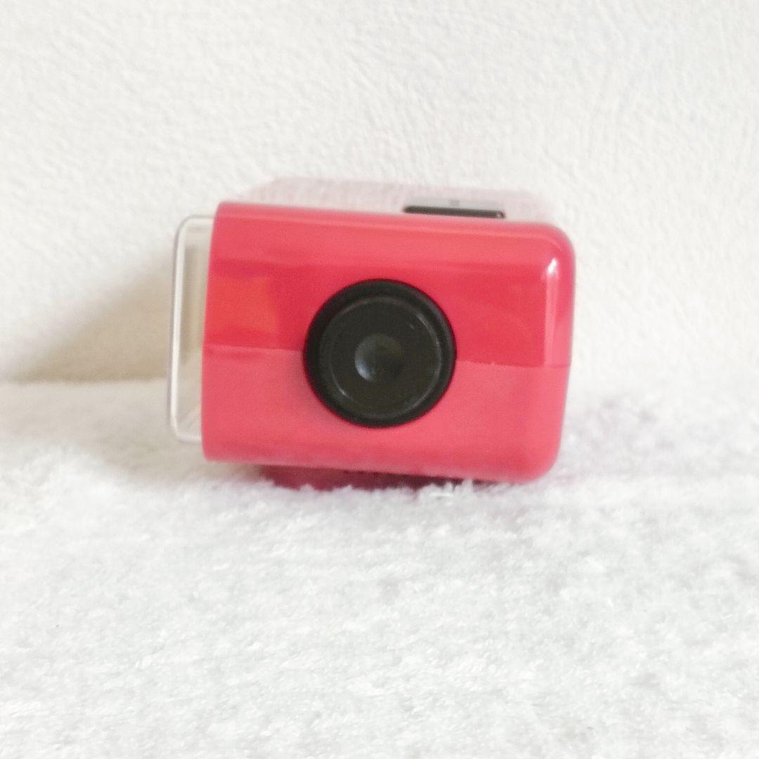 BRUNO LCDレトロアラームクロックS BCR003 レッド 電波時計 希少