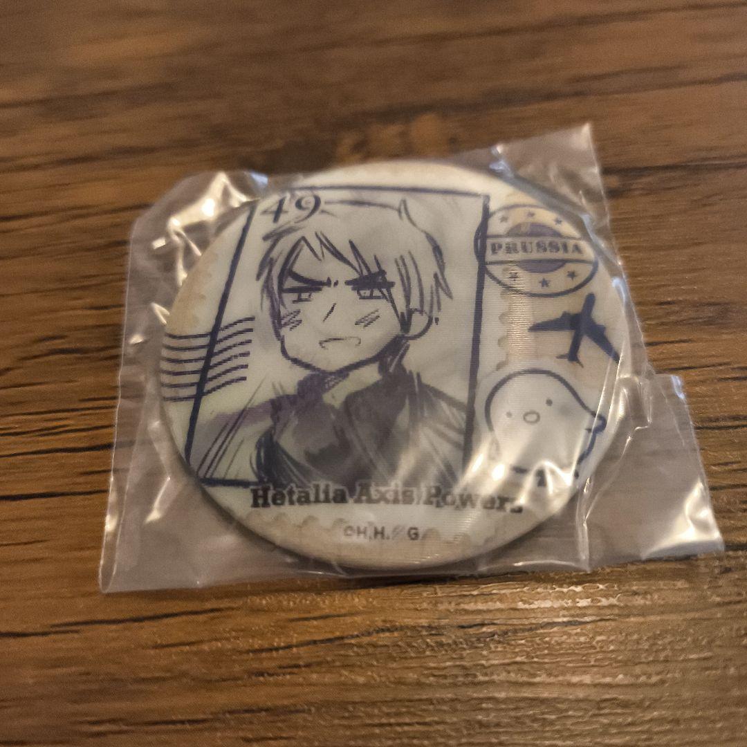 ヘタリア　チェンジング缶バッジ　プロイセン①