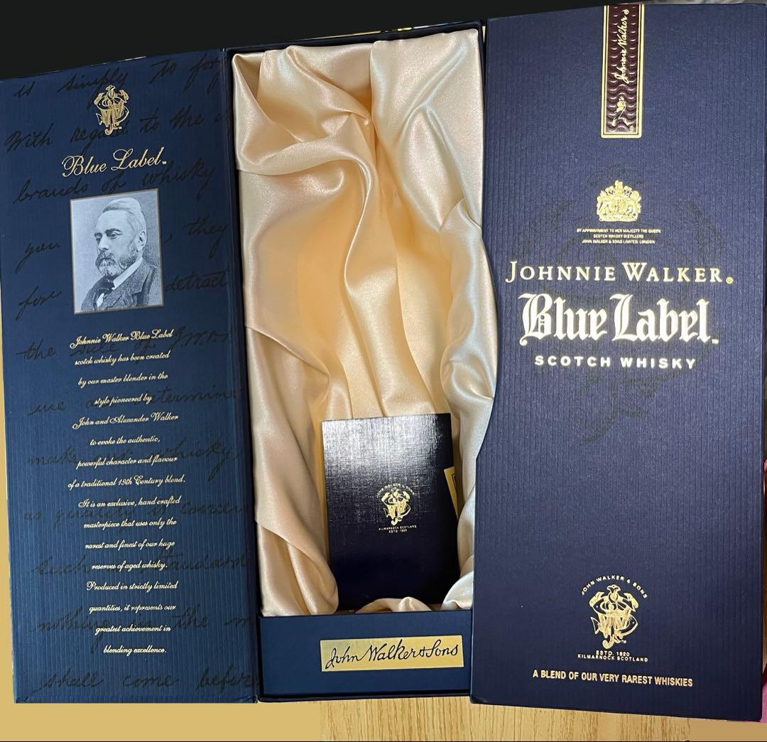 Johnnie Walker Blue Label ギフトボックス（空瓶無し
