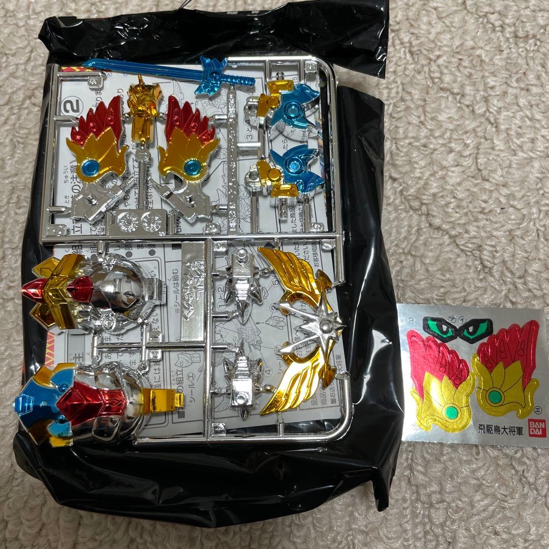 頑駄無大将軍コレクション1box 初代頑駄無大将軍　飛駆鳥大将軍フルカラーメッキ