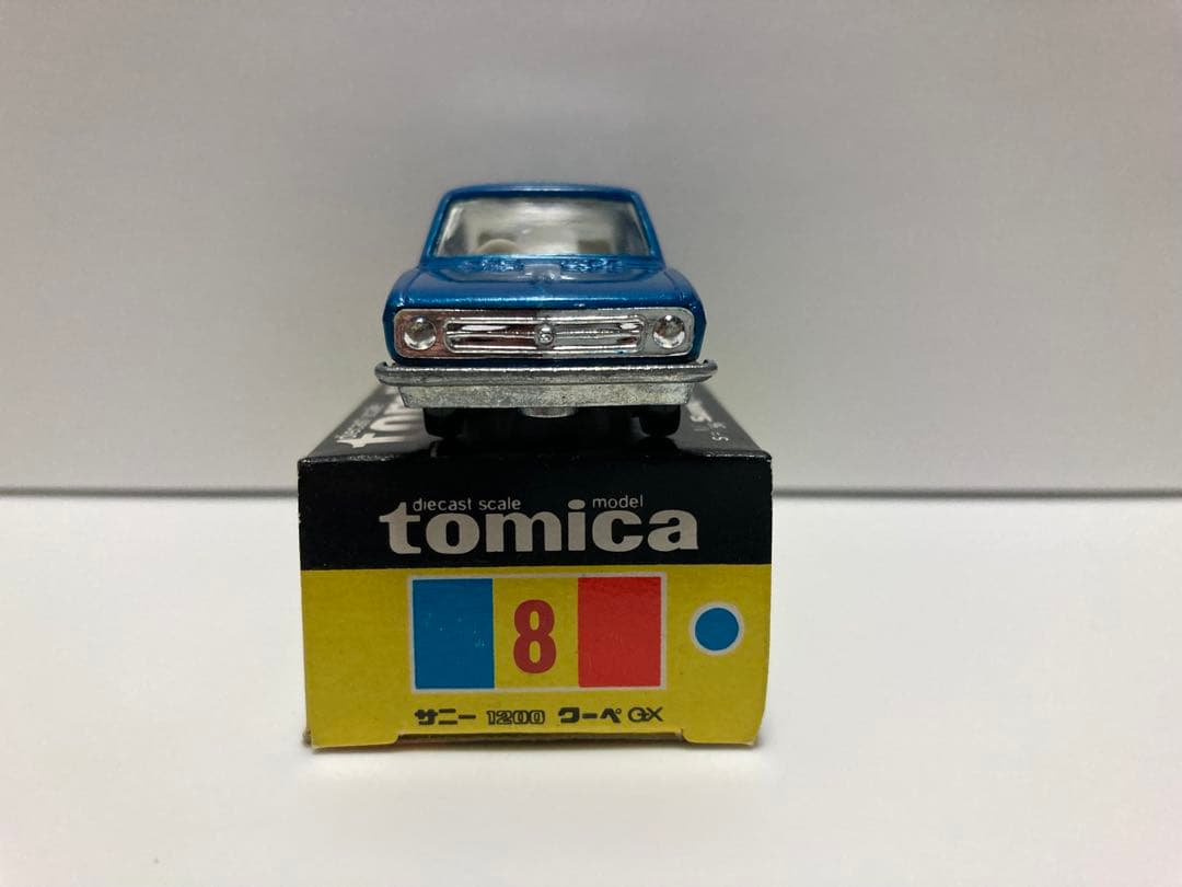 トミカ　日本製　サニー　1200 クーペ　GX 1Aホイール