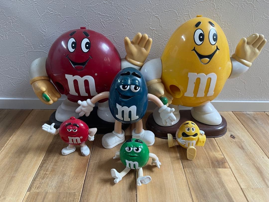 m&m’s エムアンドエムズ ディスペンサー アンティーク 雑貨セット売り