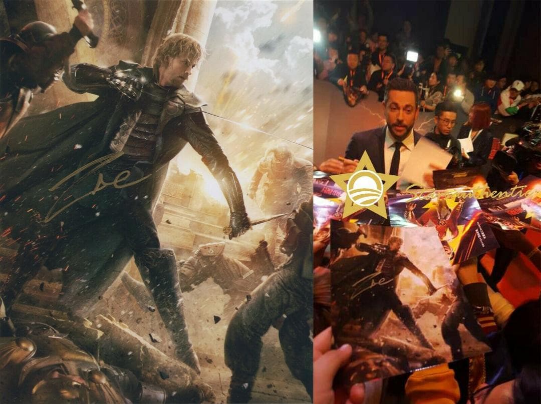 直筆サイン入り写真 ザッカリー・リーヴァイシャザム! SA鑑定済