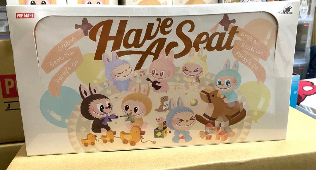 POPMART THE MONSTER Have A Seat ぬいぐるみ