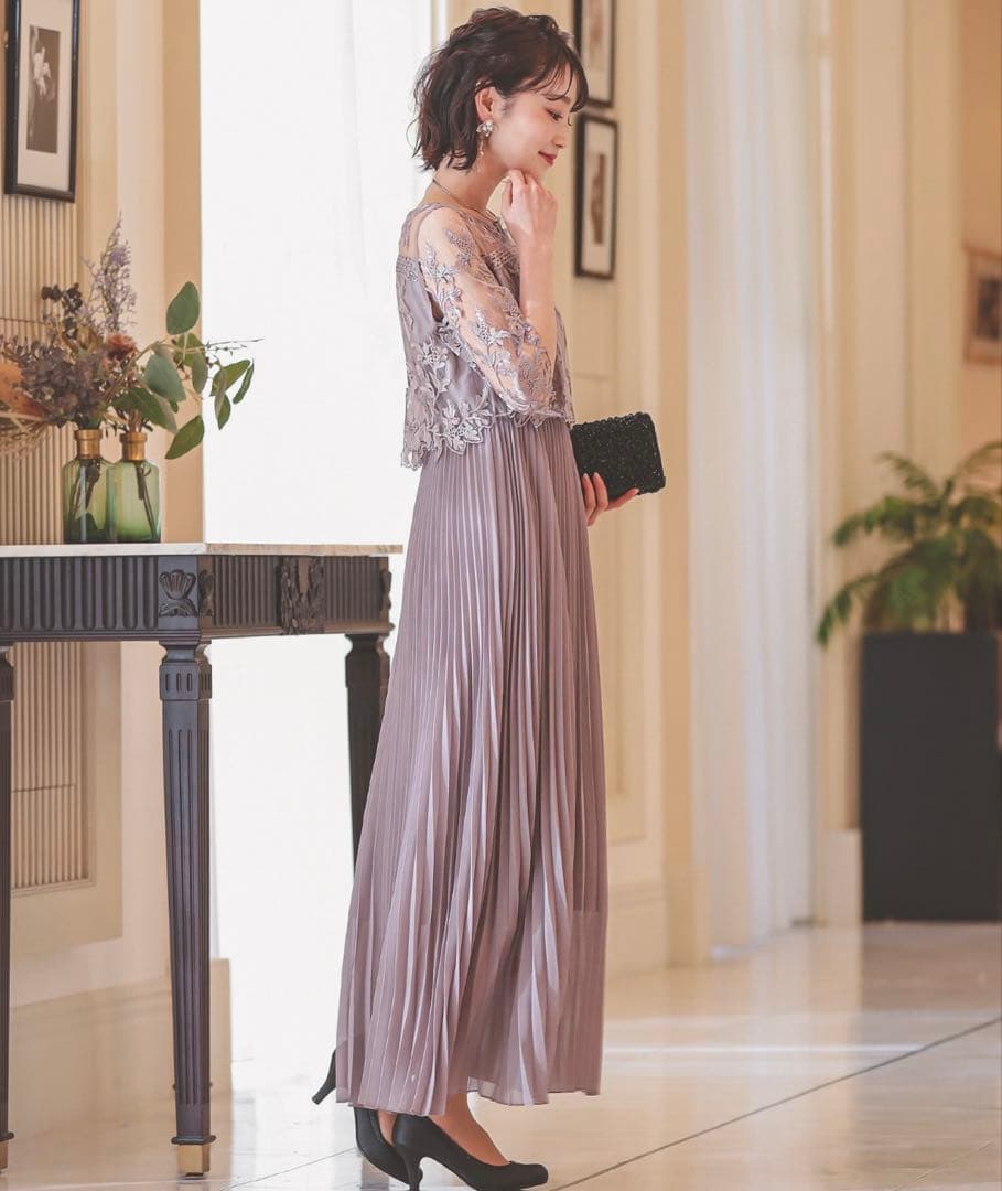 結婚式パーティドレス　お呼ばれ　ドリードール　kana