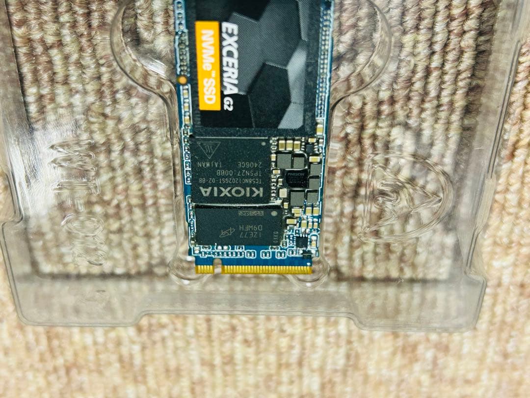 東芝 KIOXIA 1TB m.2 NVMe SSD 自作PC ゲーミングPC