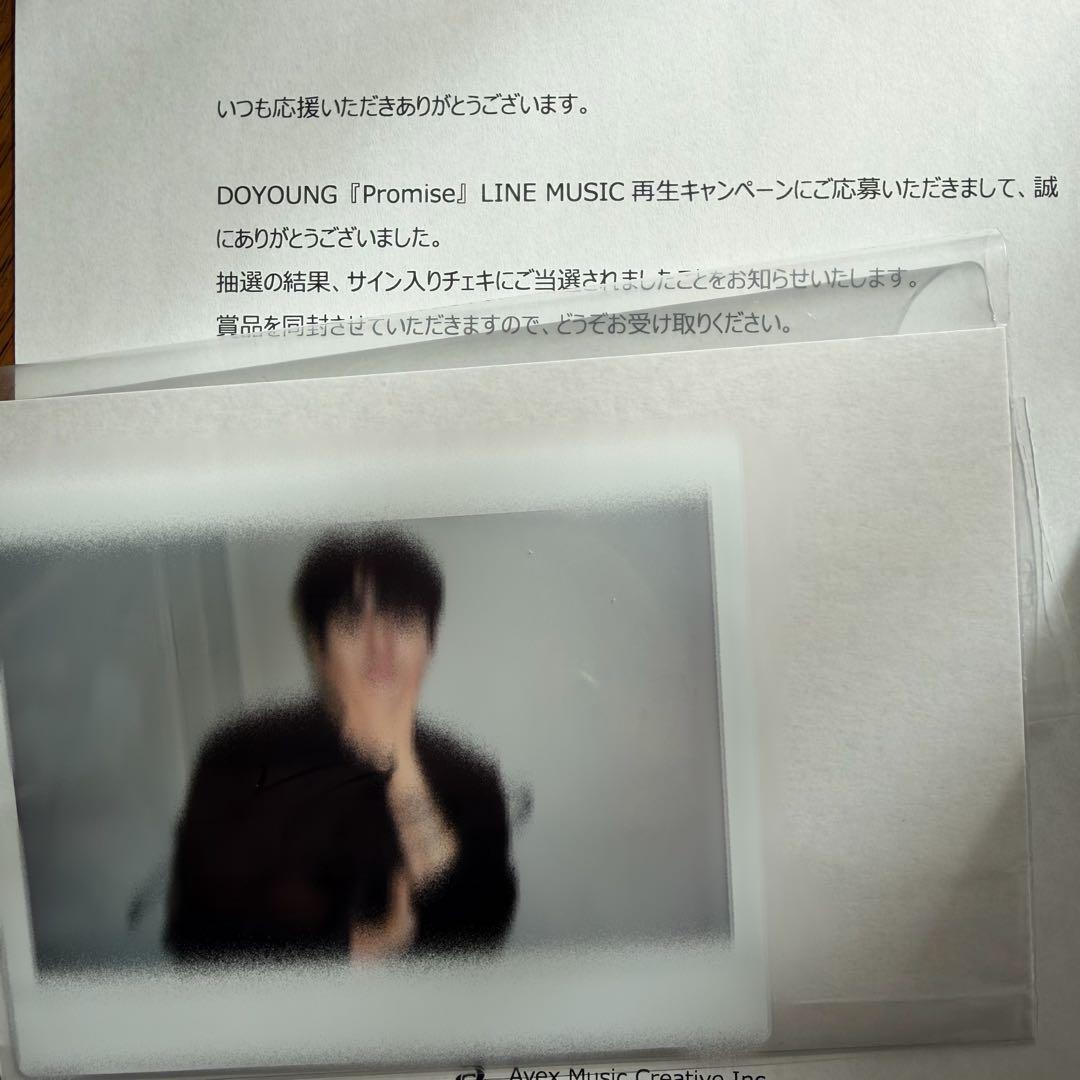 NCT DOYOUNG ドヨン サイン入りチェキ