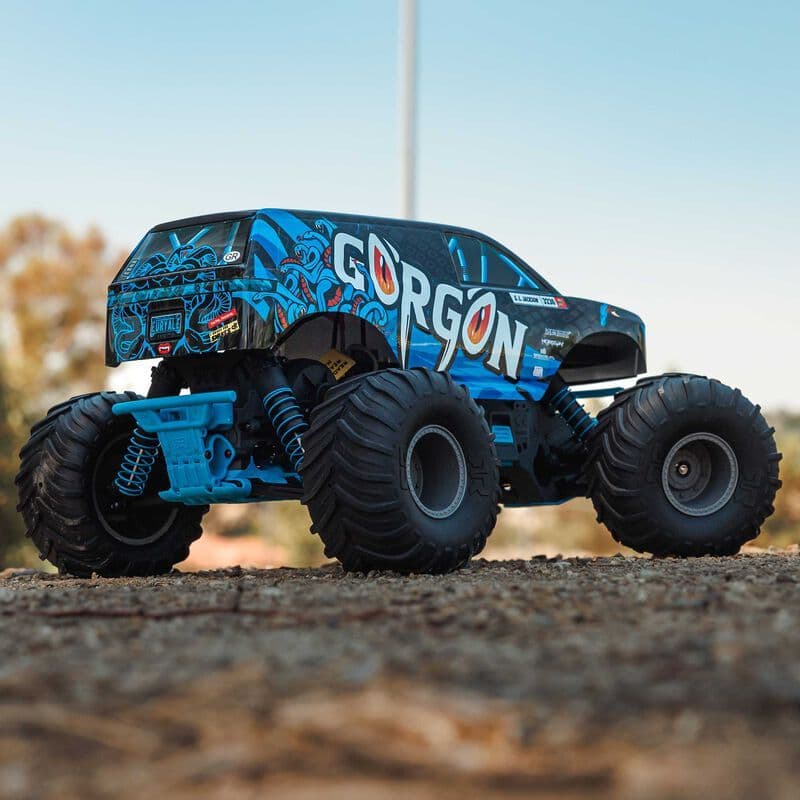 ARRMA GORGON 1/10ラジコン ブラック/ブルー RTRセット