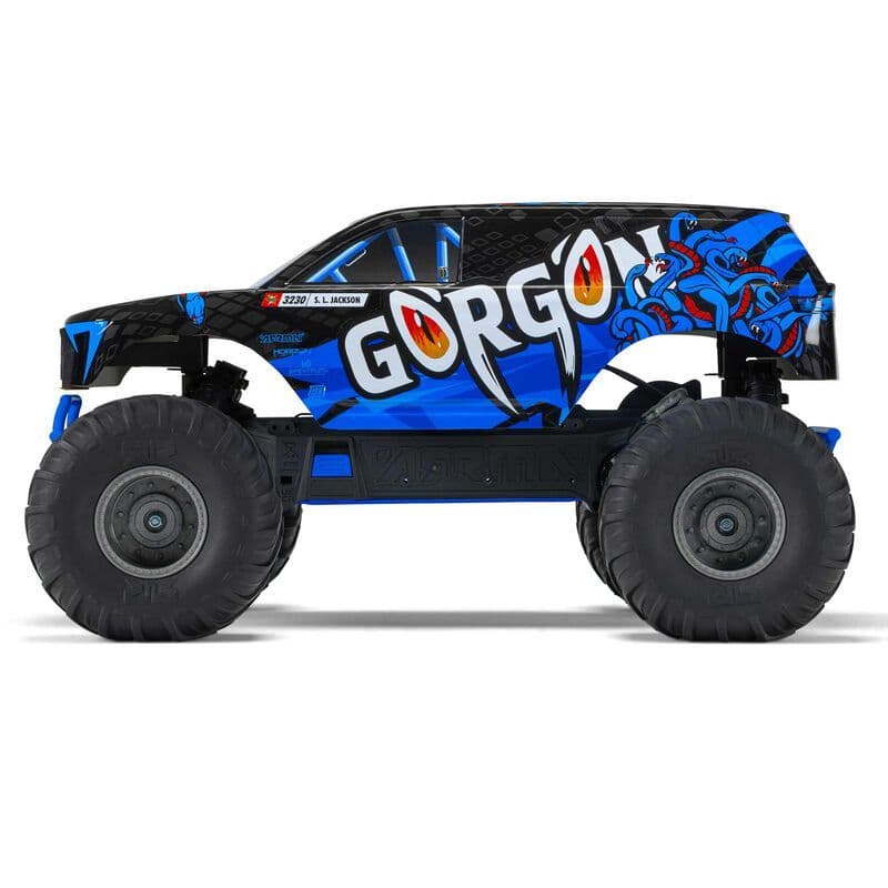 ARRMA GORGON 1/10ラジコン ブラック/ブルー RTRセット