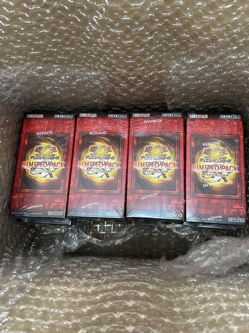 遊戯王　LIMITED PACK GX -オシリスレッド　12BOX