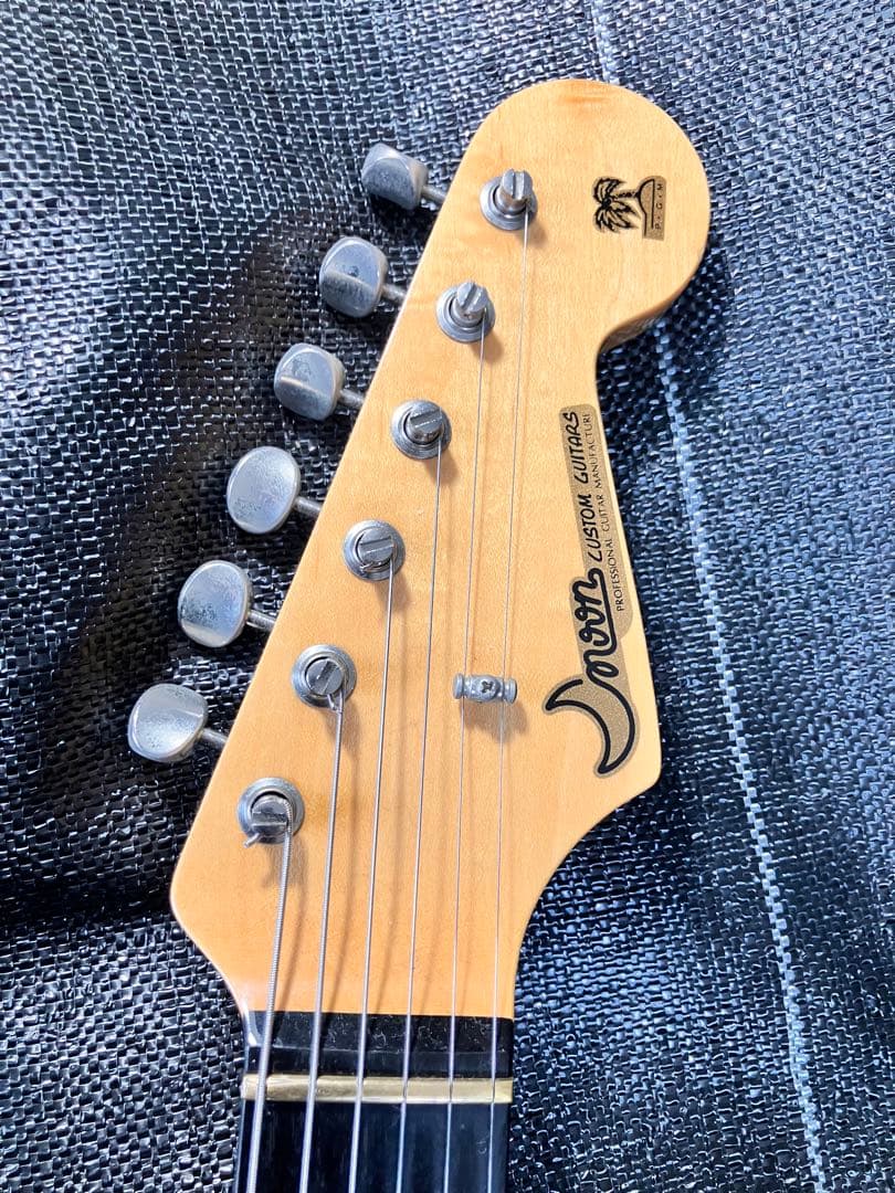 MOON ストラトキャスター 93年製　アッシュ　エボニー指板　ダンカンPU