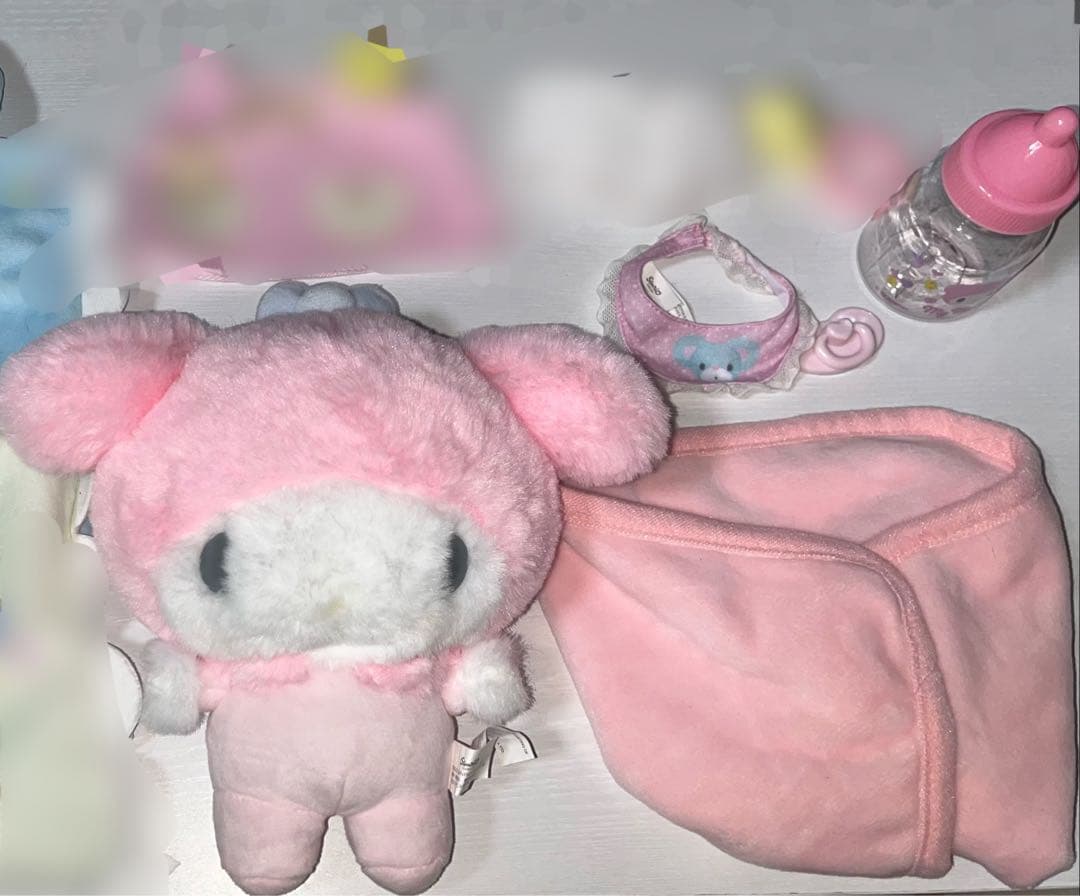 サンリオ マイメロディ ぬいぐるみ おせわセット