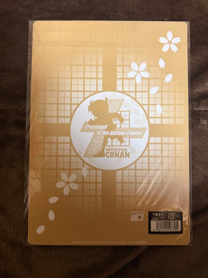 名探偵コナン 迷宮の十字路 ノート 下敷き 缶バッジ