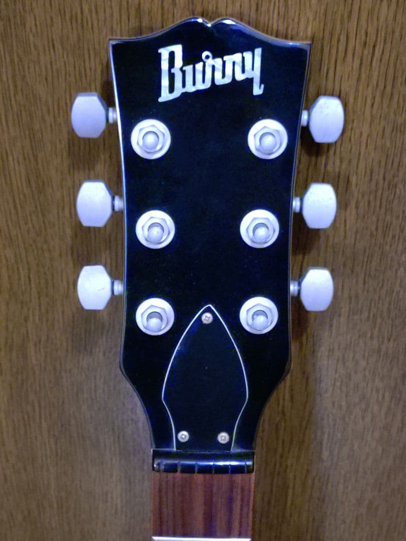 【USED】Burny_レスポール_エレキギター_ジャンク品扱い_ブルー