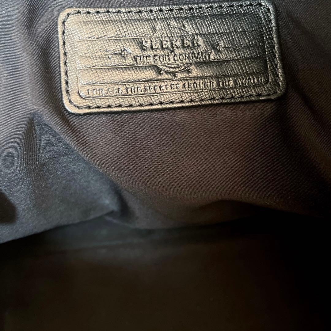 SEEKER 本革 レザー 大容量 ビジネスバッグ ブリーフケース