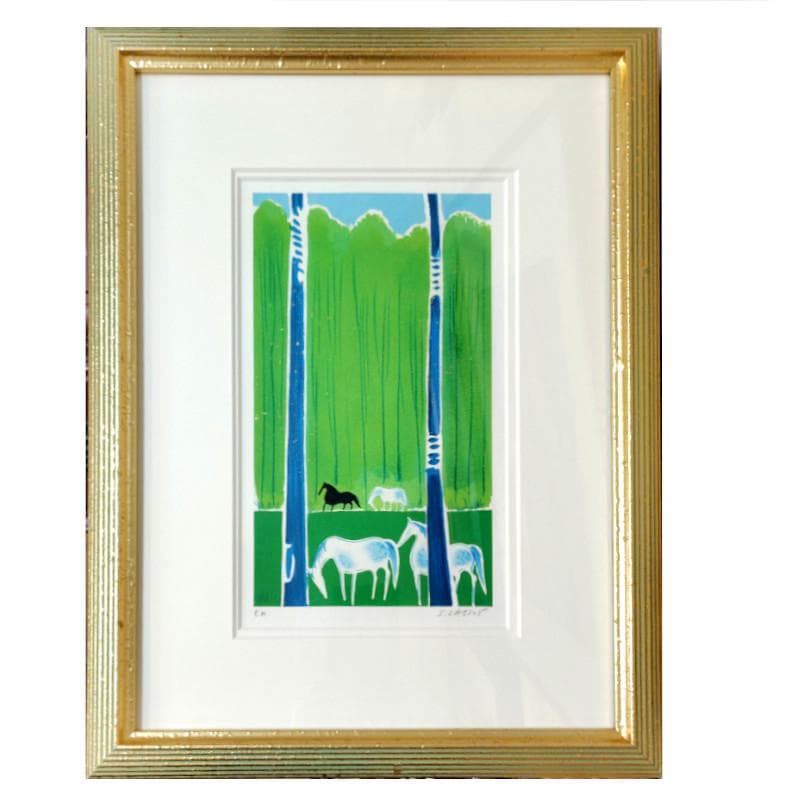 ☆セルジュ・ラシス☆「馬シリーズ」リトグラフ　E.A