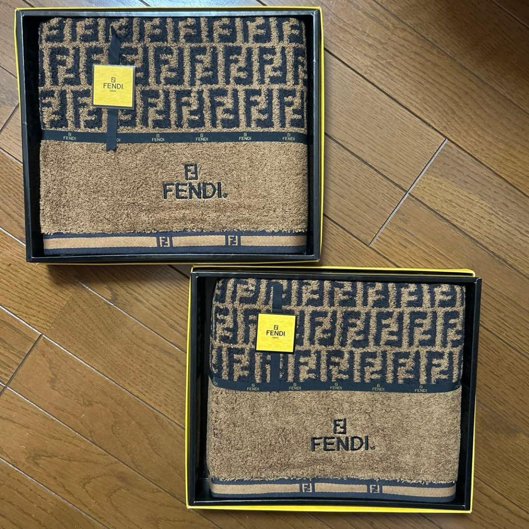FENDI teleria バスタオル　276056H 　２セット