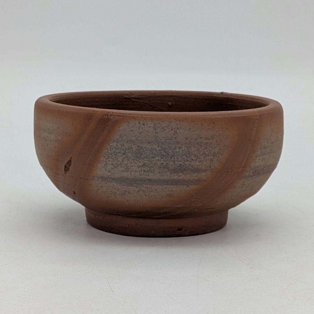 南燦窯 徳永修 備前焼 緋襷丸中鉢揃（小鉢6客） 共箱栞 食器 在銘 作家作品