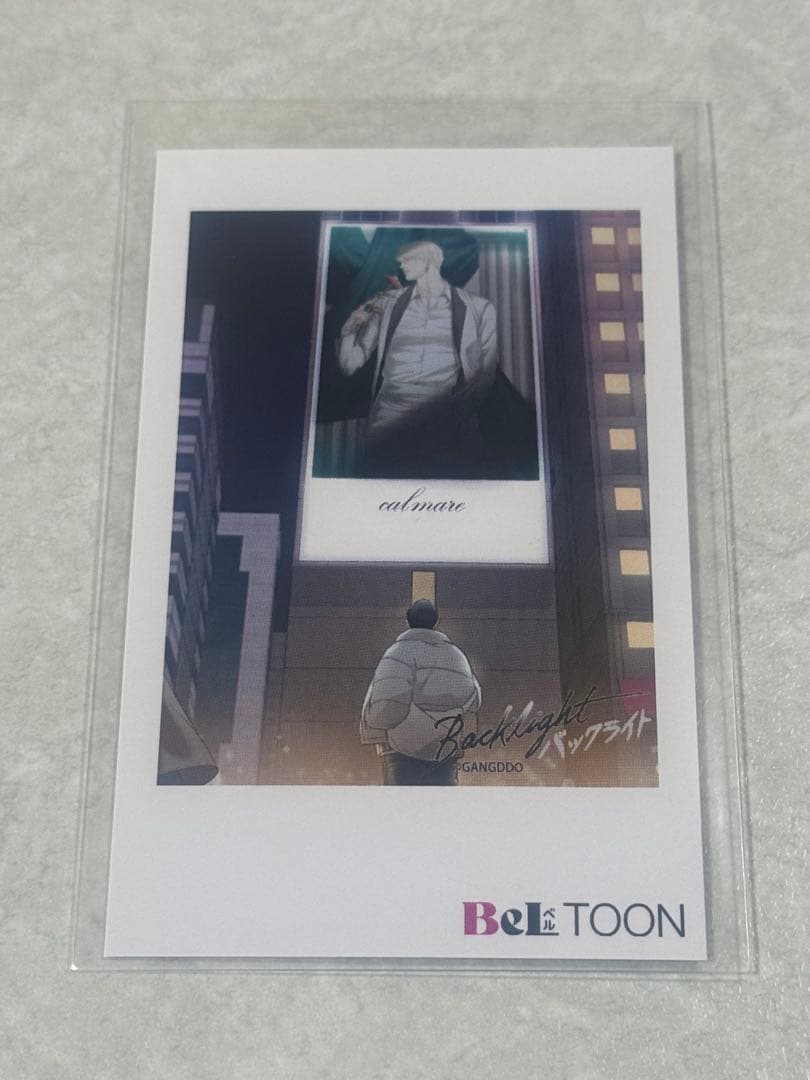 シ*ン様 韓国BL Beltoon ベルトゥーン J庭 チェキ Backligh