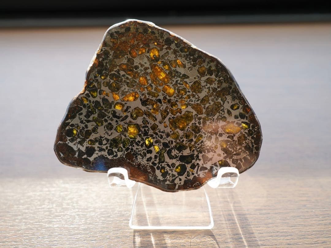 太陽系外の惑星　チベット　Gyarub Zangbo パラサイト隕石 スライス