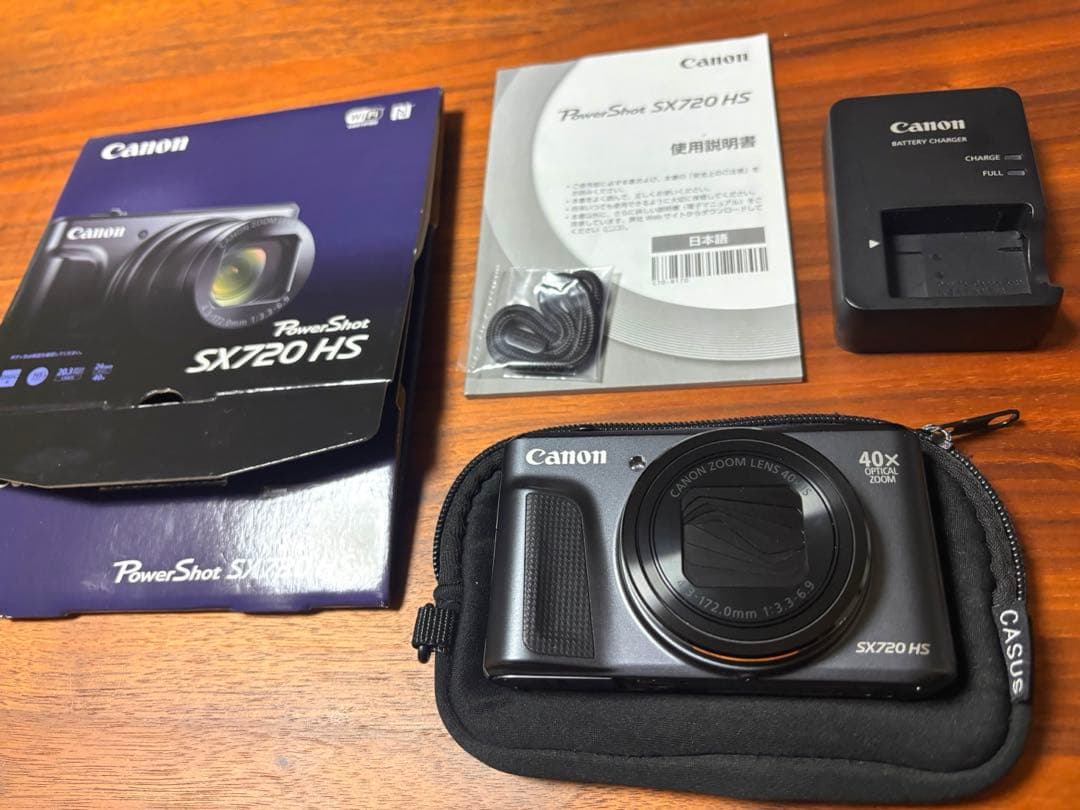 Canon PowerShot SX720 HS コンパクトデジタルカメラ美品!