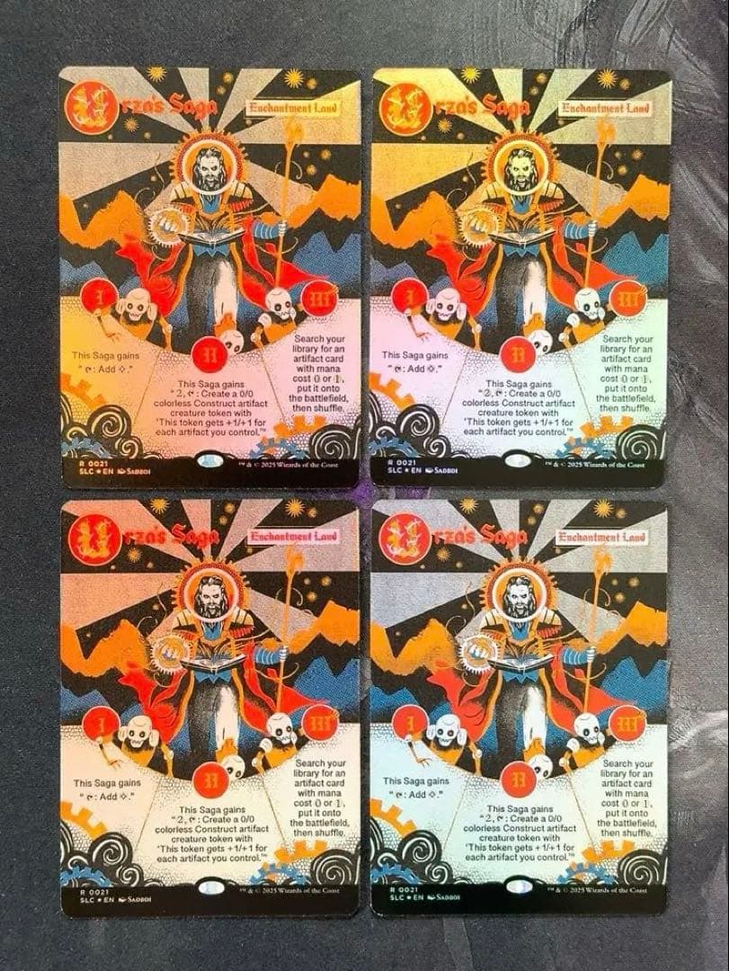 【SLD Foil】ウルザの物語　英語　4枚セット