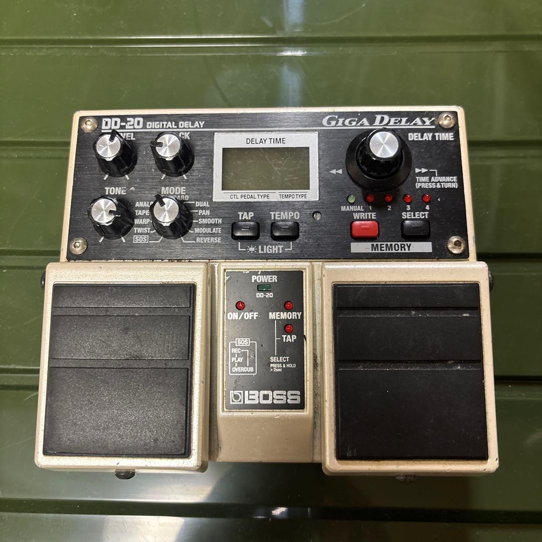 BOSS DD-20 デジタルディレイ ギガディレイ　CTL付き