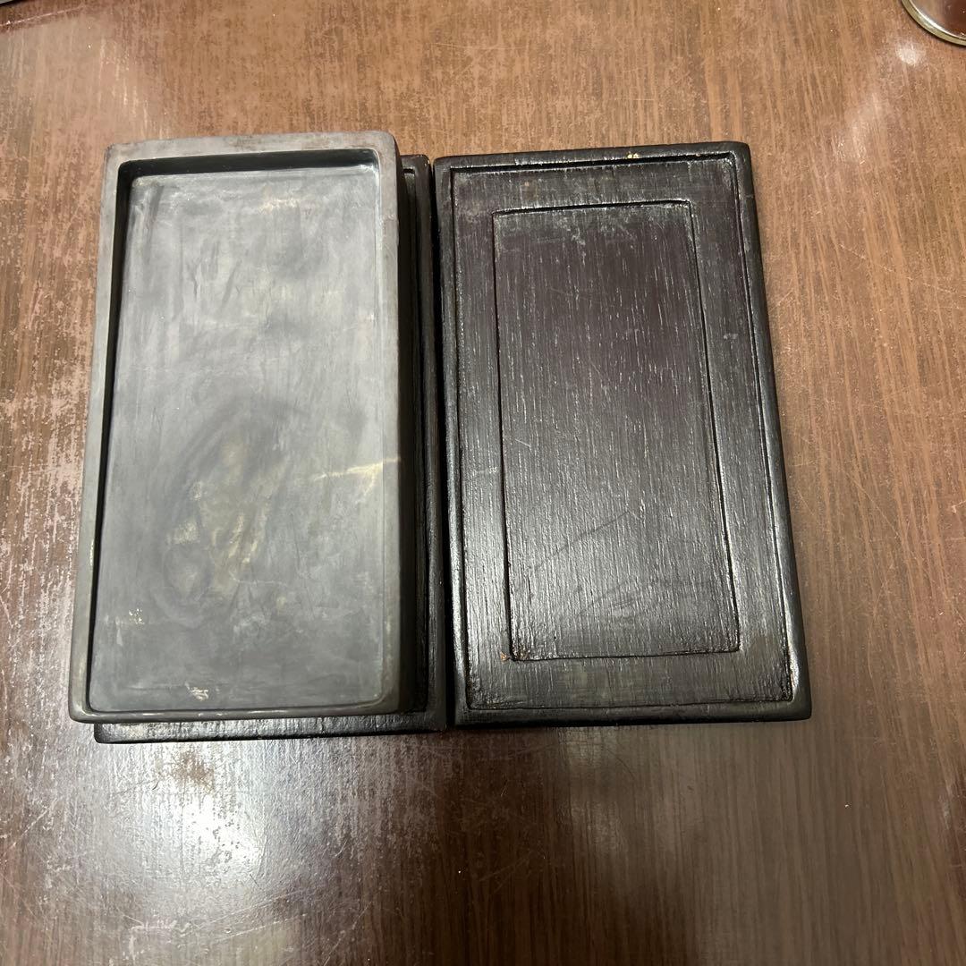 唐木箱入り端渓硯
