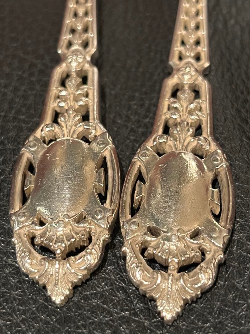 ピュイフォルカ　純銀製　950 最高峰　ビッグサーバー フランスアンティーク