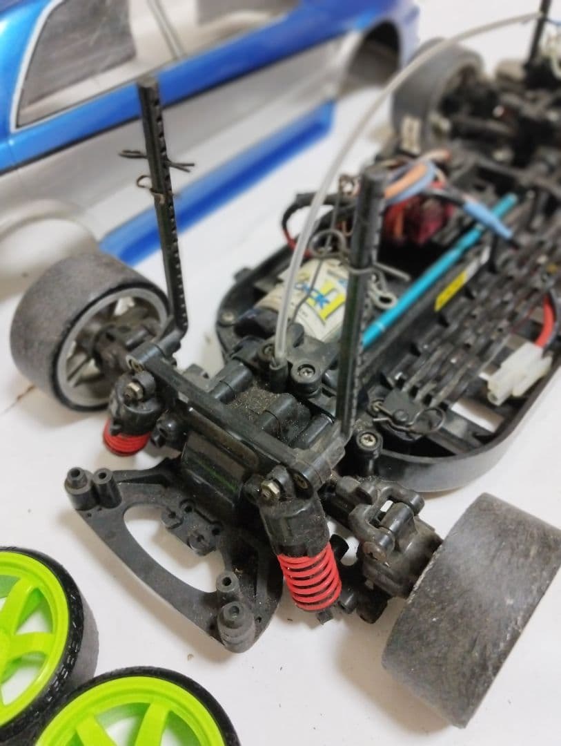 フルセット チェイサー TT-01 タミヤ まとめ　スイッチ故障あり