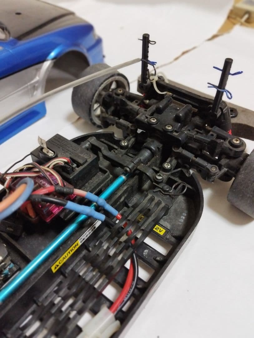 フルセット チェイサー TT-01 タミヤ まとめ　スイッチ故障あり