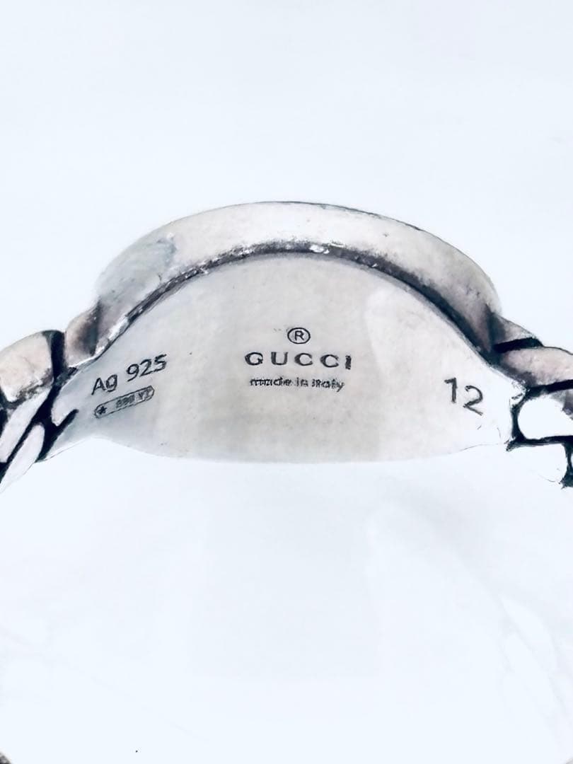 HITOMIグッチ/11号指輪/インターロッキング/シルバー925