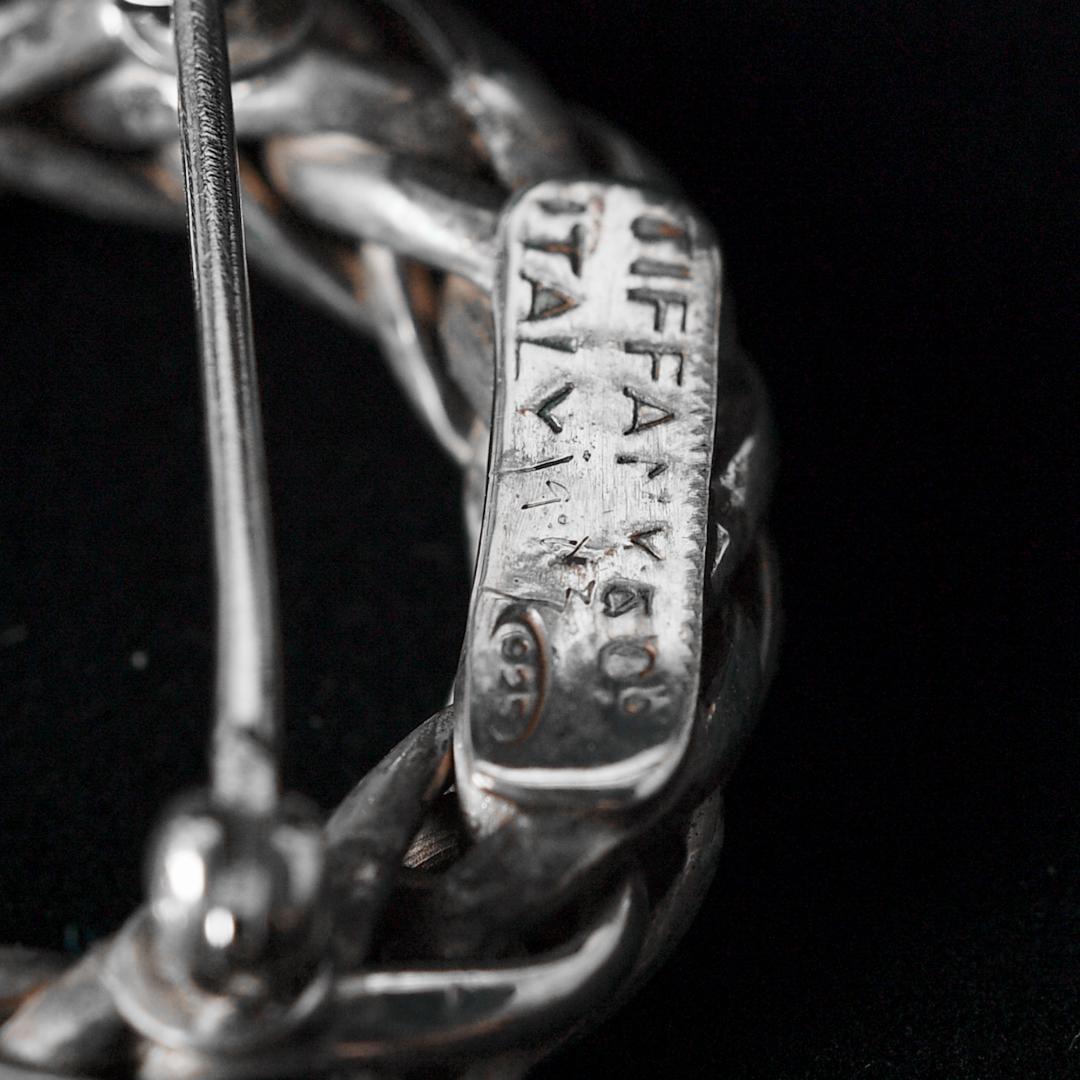 【希少】ヴィンテージ ティファニー リンクチェーンブローチ ピンバッジ