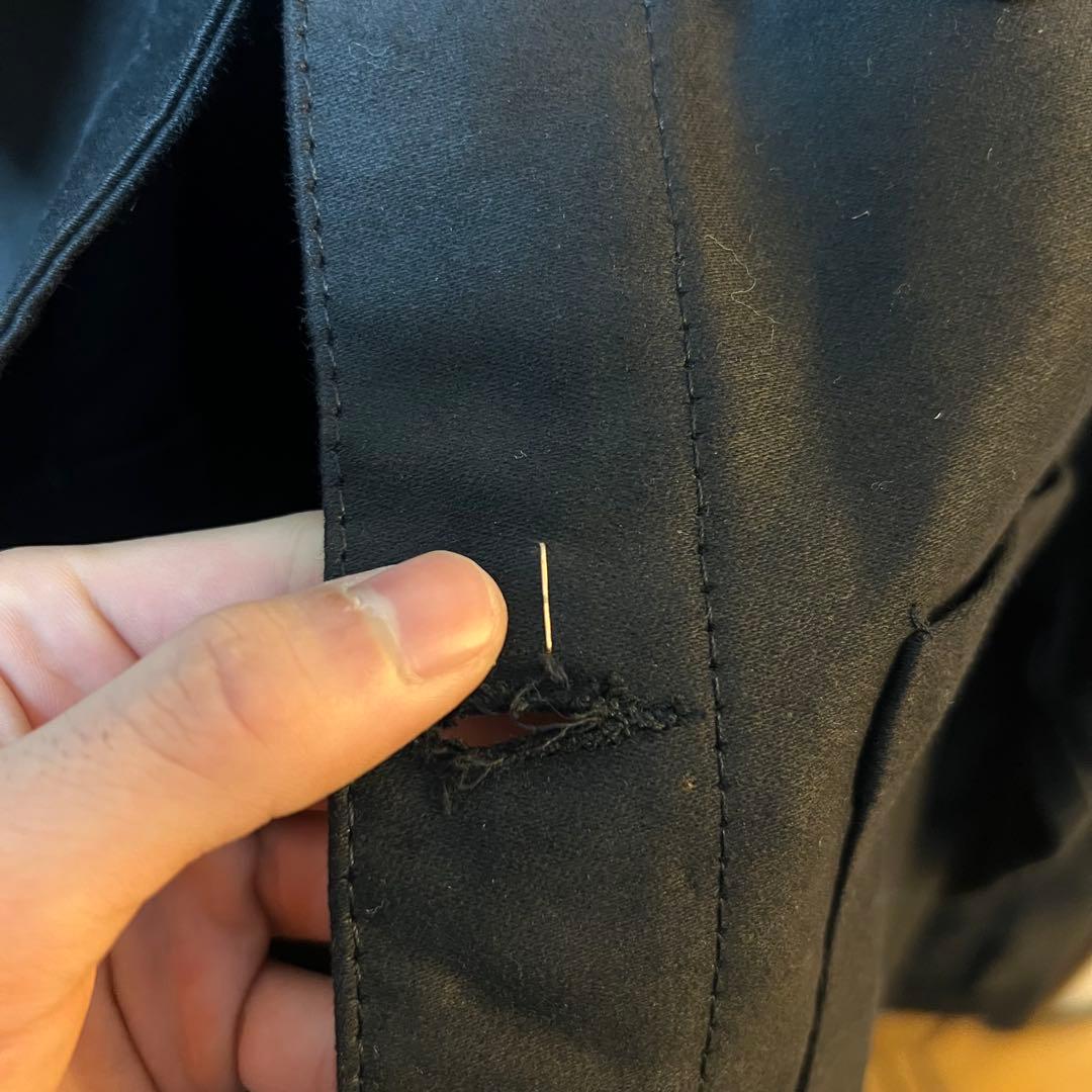 60s デッドストック フレンチワーク ブラックモールスキンジャケット