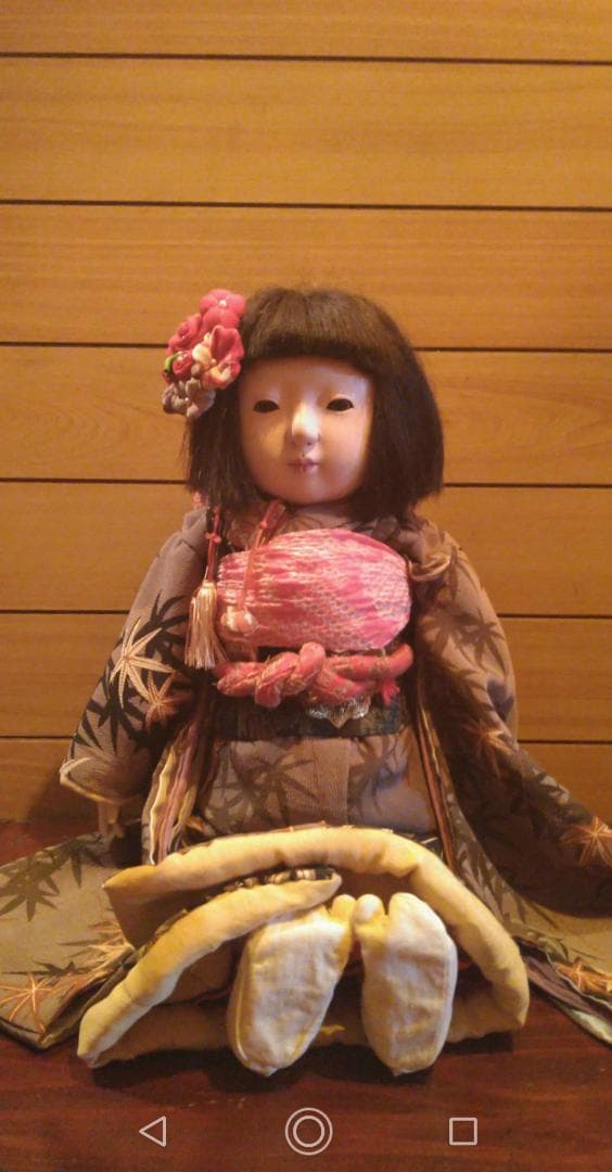 市松人形　昭和初期　42cm12号　星光