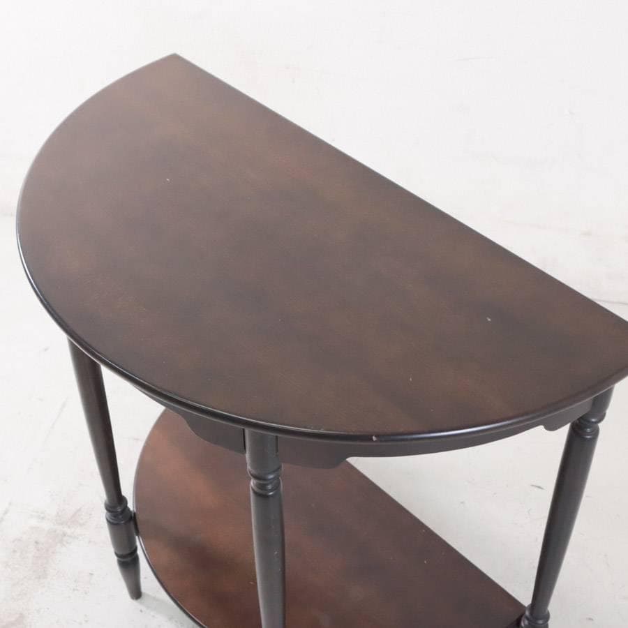 カリモク家具 ハーフムーン コンソール サイドテーブル 花台 飾り台 クラシカル