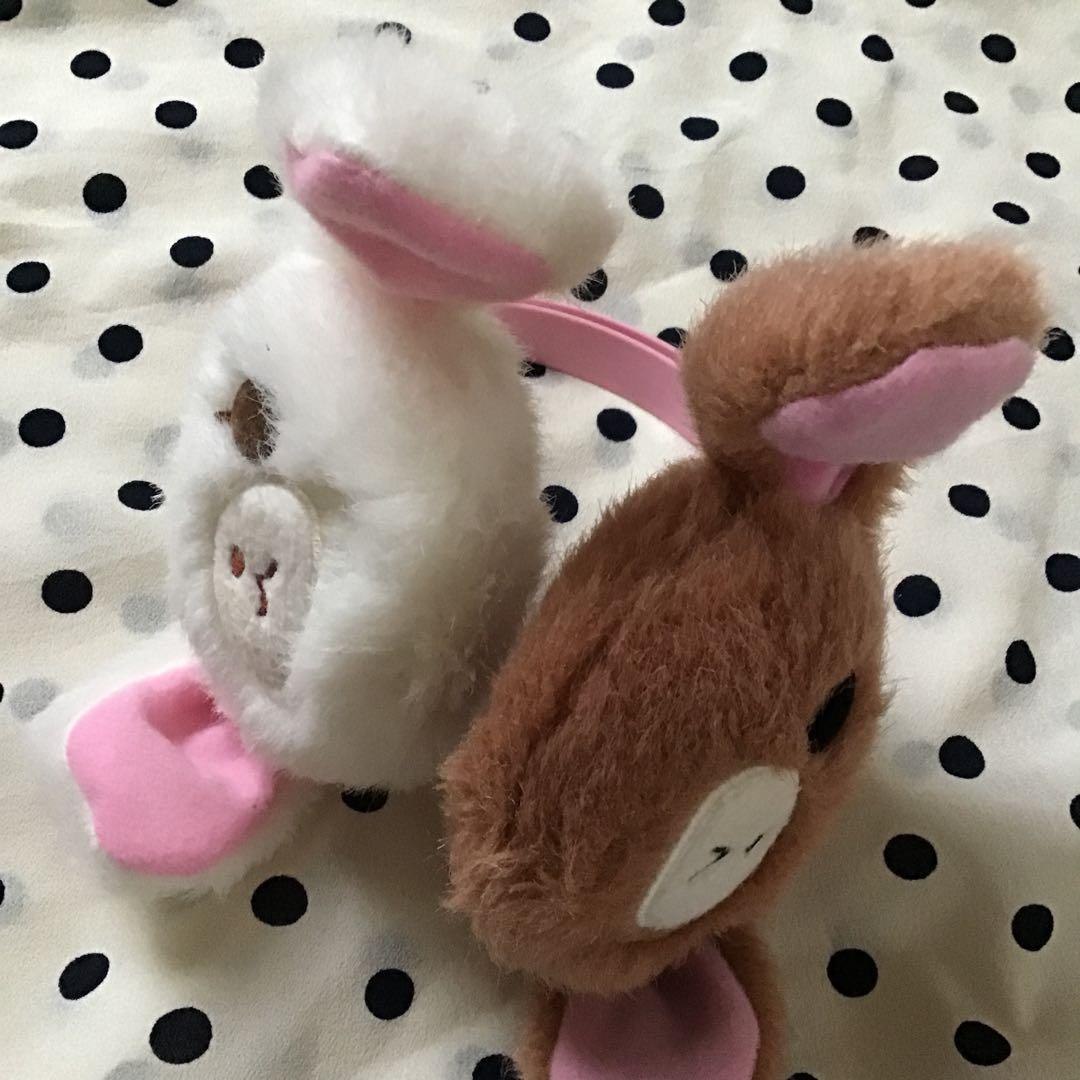 サンリオ　平成レトロ　シュガーバニーズ　耳あて