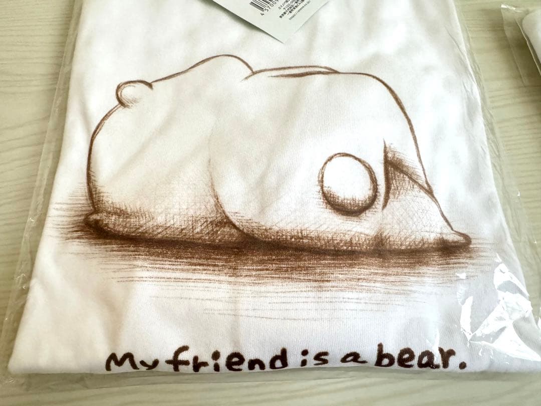 ともだちはくま Tシャツ パーカー ロングTシャツ