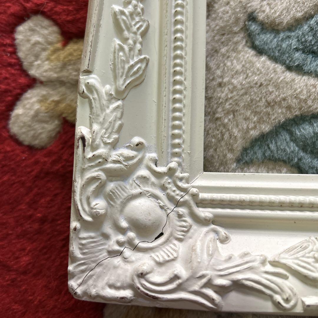 アンティーク　フォトフレーム　大きめ　額縁