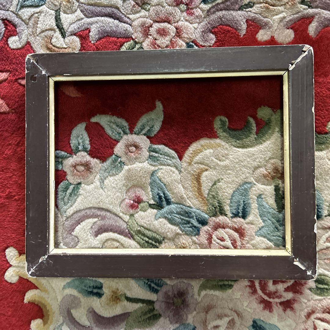 アンティーク　フォトフレーム　大きめ　額縁