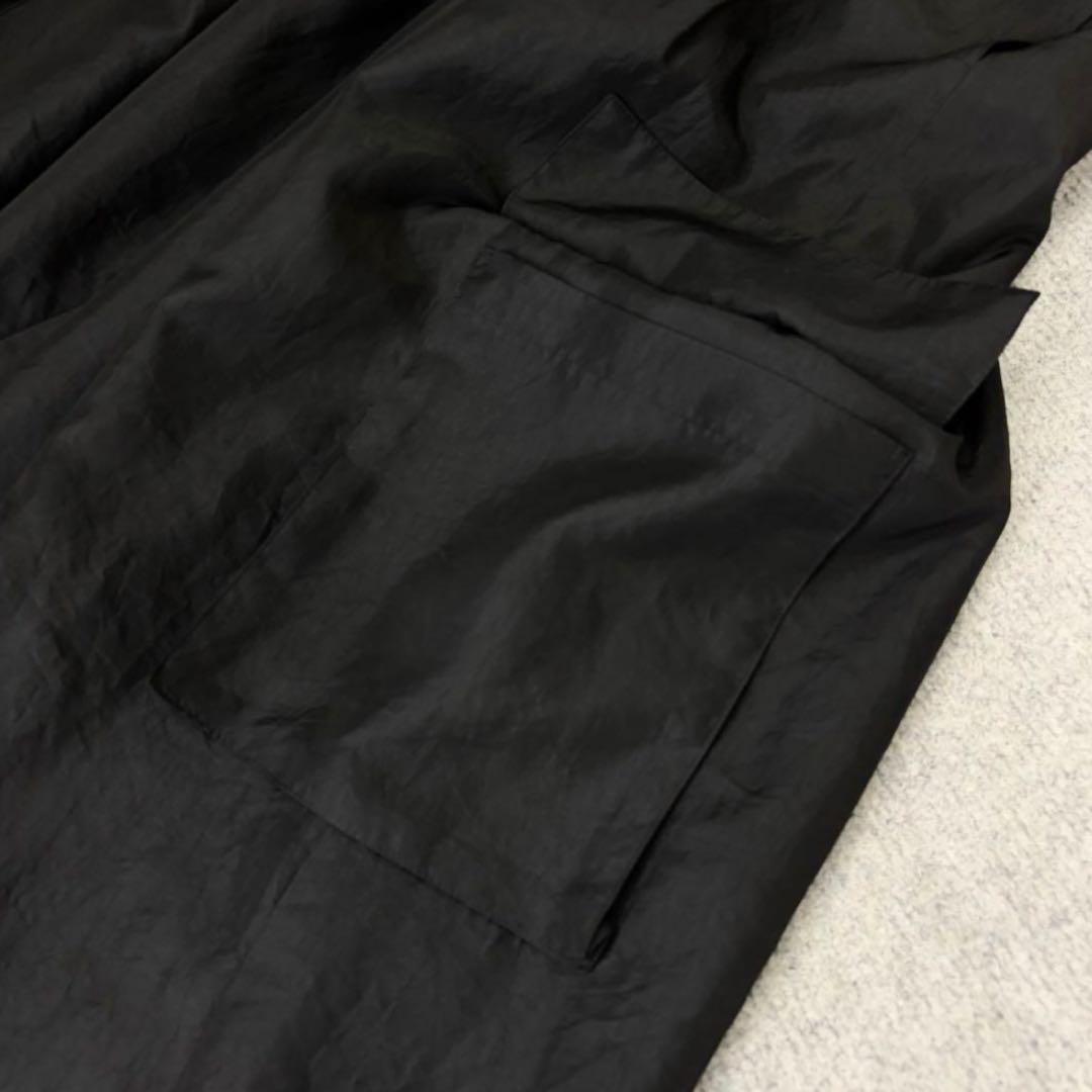 美品　リグドット　Lig.　レディース　ワイドカーゴパンツ　M　ブラック