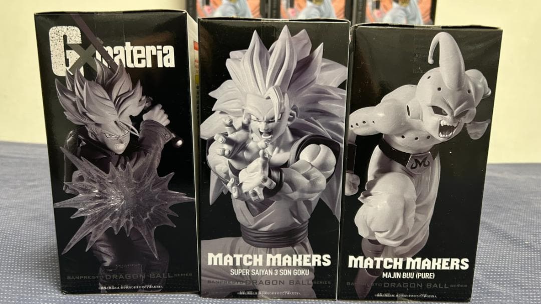 24個 ドラゴンボールZ MATCH MAKERS 超サイヤ人3孫悟空 魔人ブウ