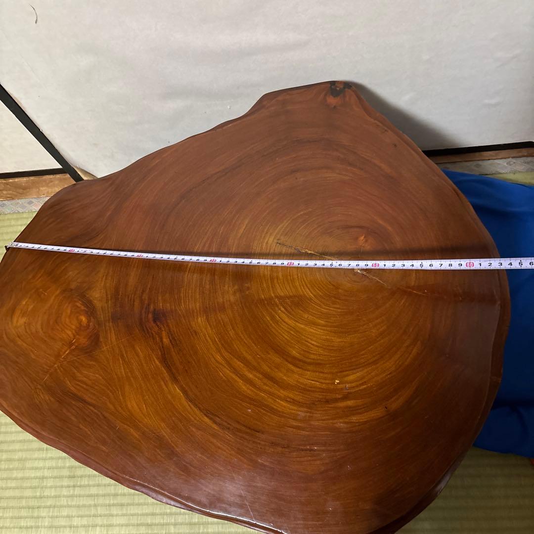 木製 不規則形状 座卓